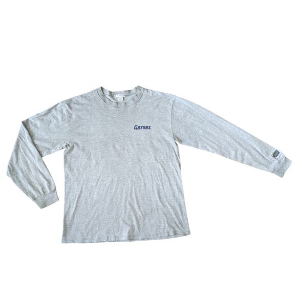 Vintage M. J. SOFFE Florida Gators Sweatshirt Mens L Gray-Blue Embroidered USA - Picture 2 of 10